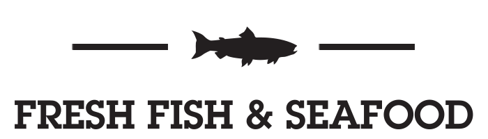 Fresh fish and seafood logo