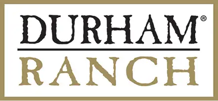 Durham Ranch logo representing specialty proteins including bison, elk, and wild game meats