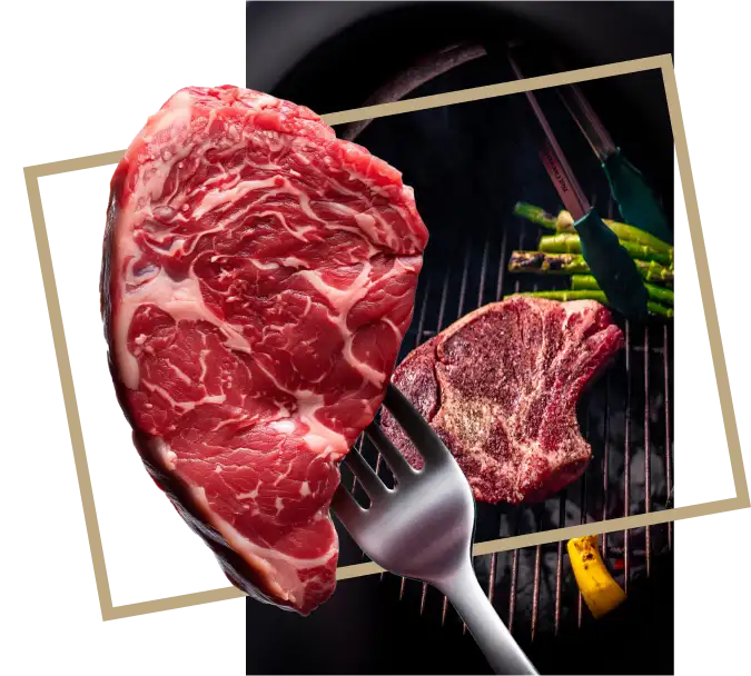 Grilled specialty meat cut